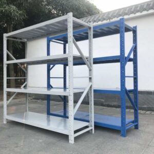 REGAL ZA SKLADIŠTNI PROSTOR SA 4 POLICE V 200*Š 60*D 200 cm PLAVI